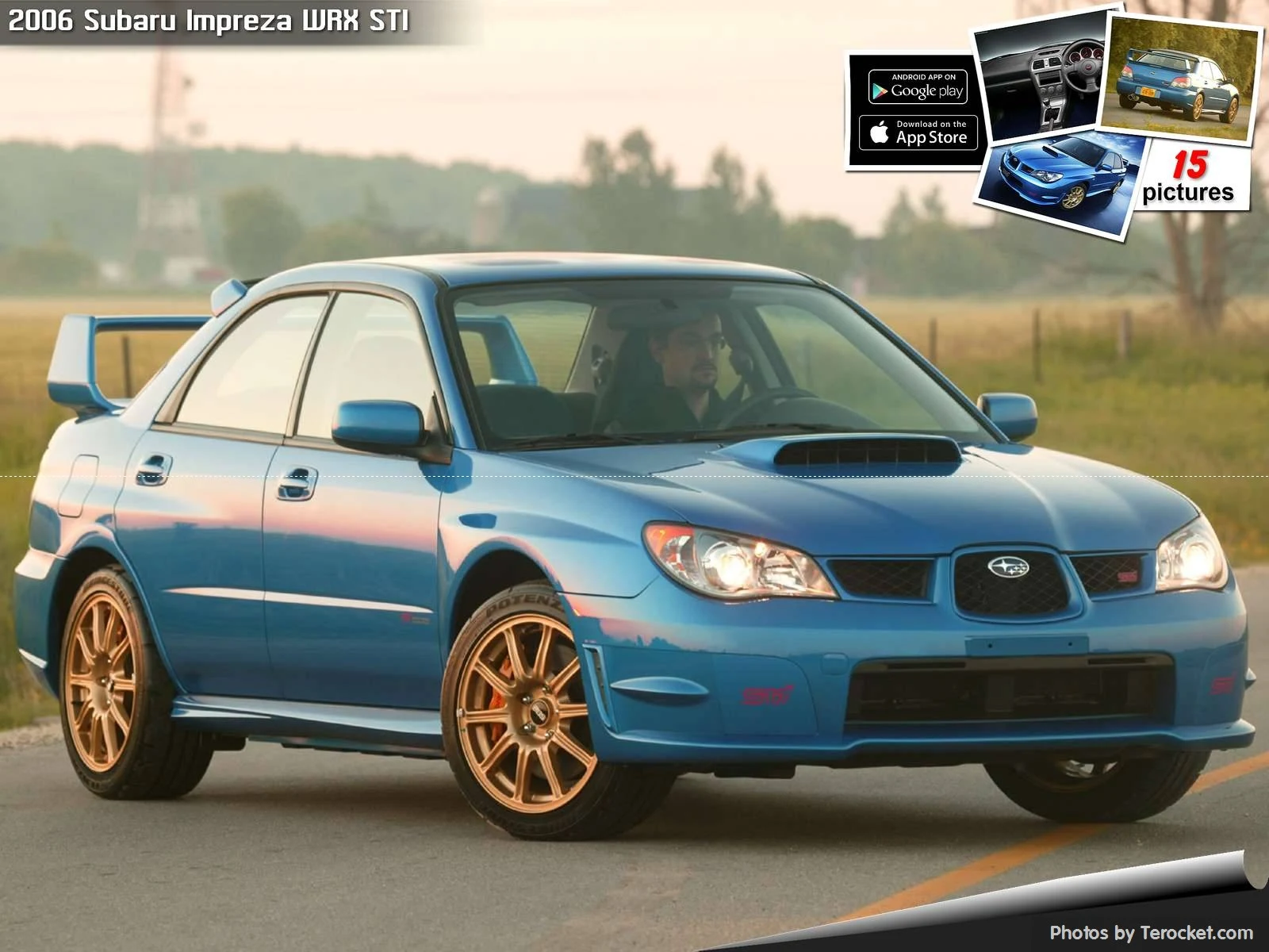 Hình ảnh xe ô tô Subaru Impreza WRX STI 2006 & nội ngoại thất