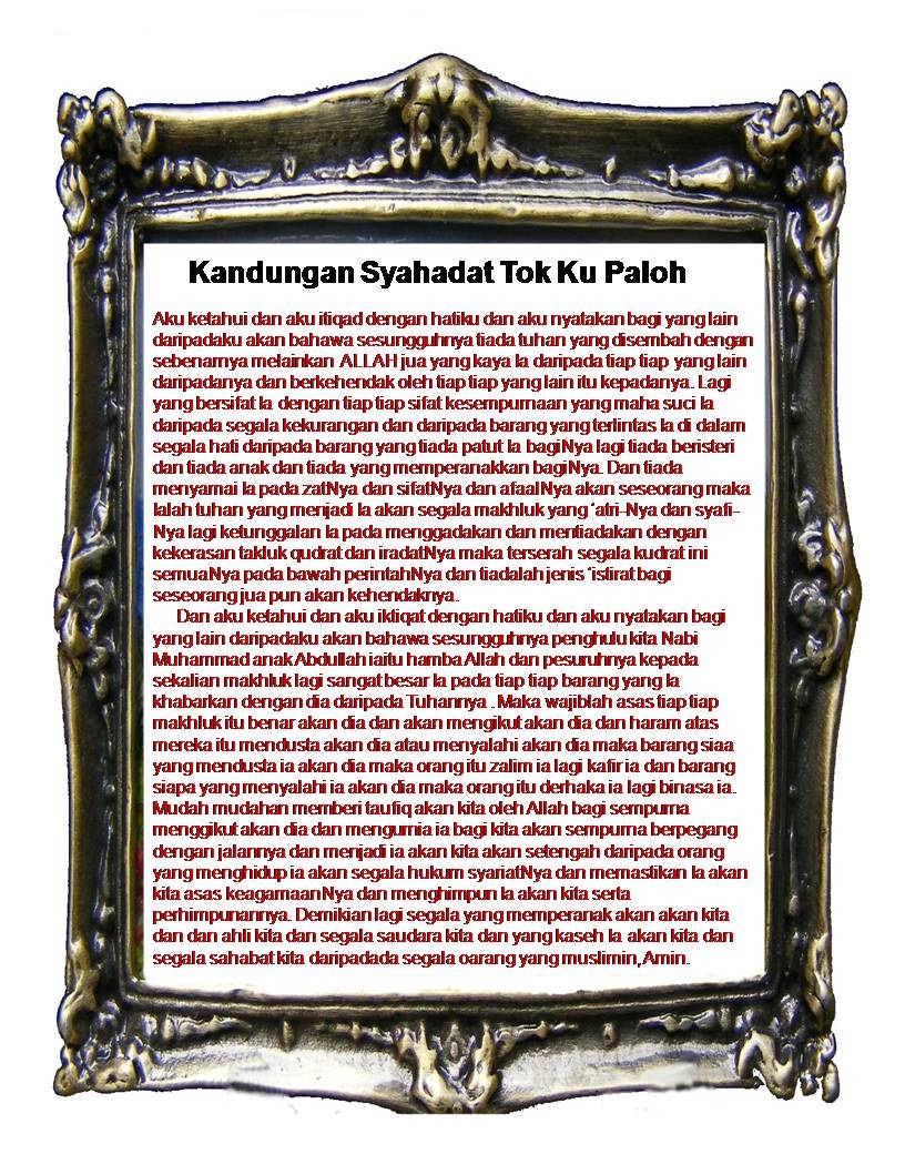 PERUBATAN ALTERNATIF KALAM SUFI: TOK KU PALOH AL AIDRUS