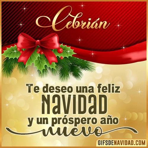 Te deseo una Feliz Navidad Cebrián Te deseo una Feliz Navidad Cebrián