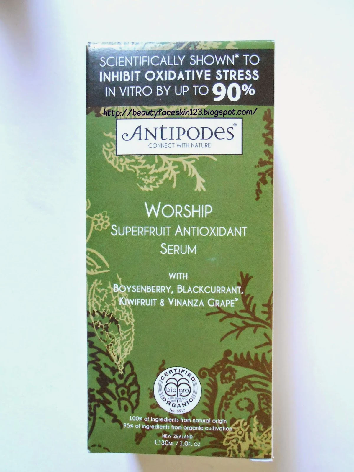 ANTIPODES WORSHIP SERUM-ORGANIC ANTI AGEING SERUM