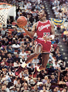 Professional basketball player Michael Jordan was born February 17, 1963, . (michael jordan dunk)