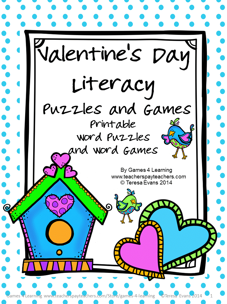 http://www.teacherspayteachers.com/Product/Valentines-Day-Literacy-Puzzles-and-Games-1092235