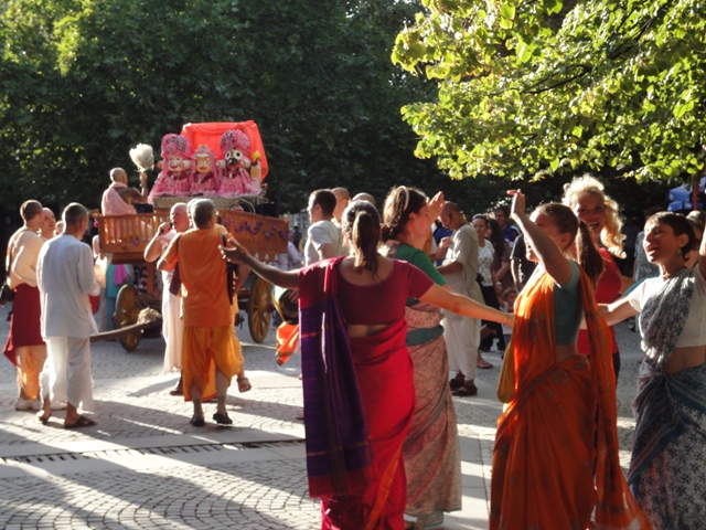 Ratha Yatra in Sliven, Bulgaria -- 9 September 2011 