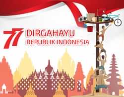 selamat hari kemerdekaan indonesia 2022