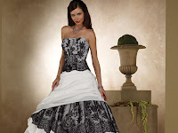 49+ Black And White Lace Wedding Dress PNG