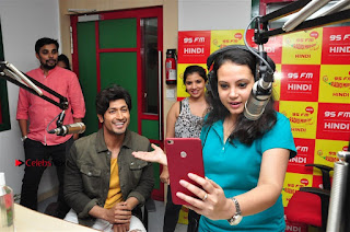 Vidyut Jamwal Adah Sharma Commando 2 Movie Team at Radio Mirchi 95  0037.jpg