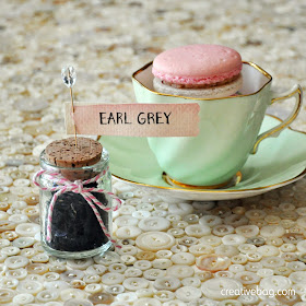 diy tea favor inspiration from Creative Bag