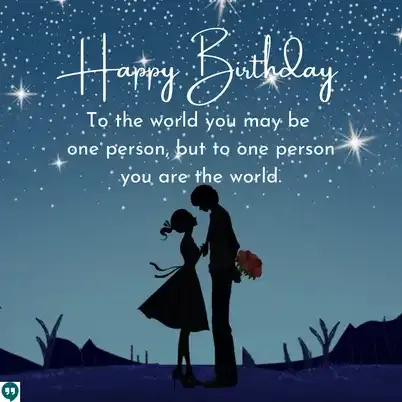 lover birthday image with quotes