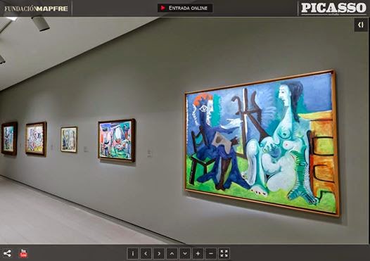 http://www.exposicionesmapfrearte.com/picassotaller/visita_virtual/visita_virtual.html