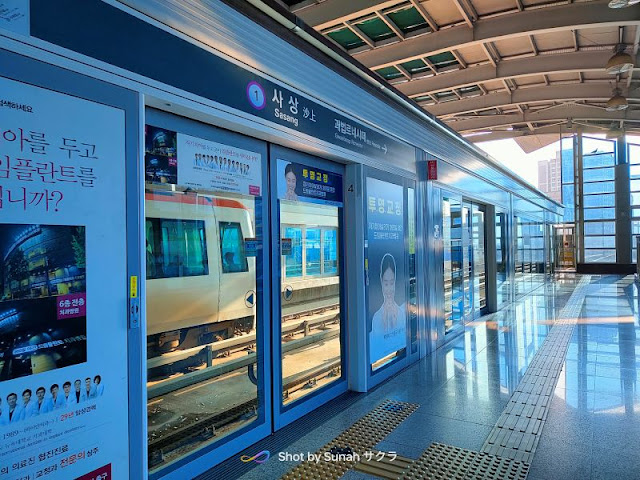 Fly ke Jeju - Naik Subway Dari Rumah ke Gimhae International Airport, Busan