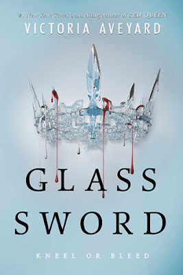 Cover of Glass Sword by Victoria Aveyard on Amber, the Blonde Writer