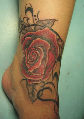 Red Rose Tattoo Designs