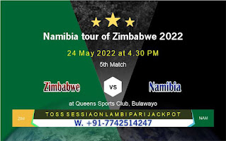 T20I ZIM vs Nam 5th Today Match Prediction ball by ball