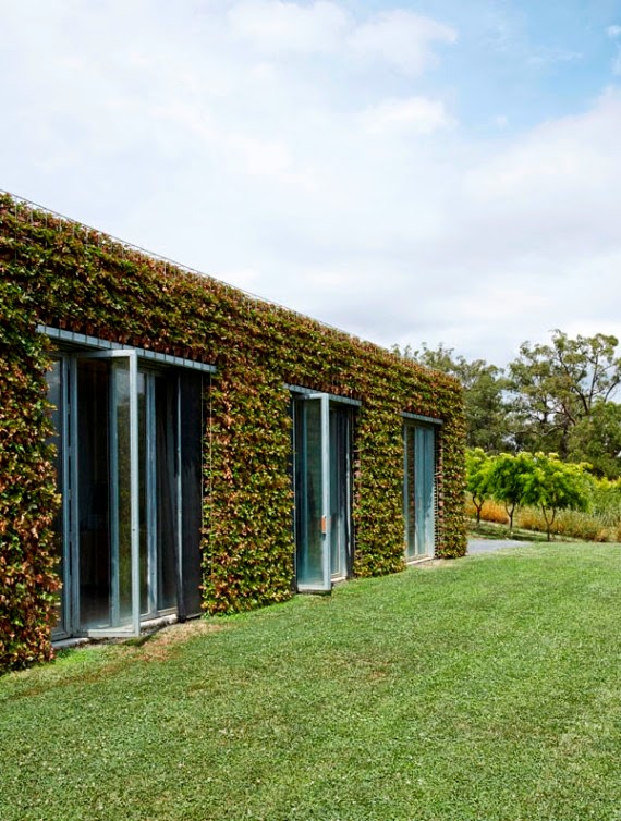 una casa ecológica cerca de Melbourne