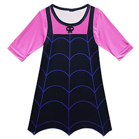 Vampirina Party Dress costume for girls comes in sizes 3/4 through 9/10