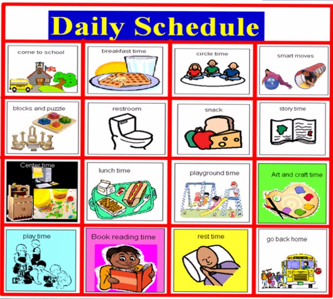 daily work schedule template. DAILY WORK SCHEDULE TEMPLATE