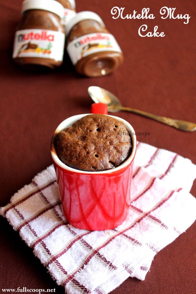 Nutella Mug Cake