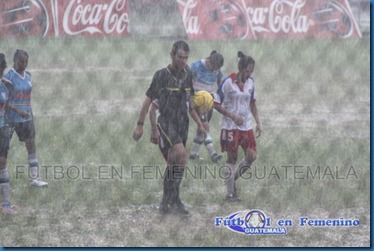 arbirto con el balon suspende el juego al 38