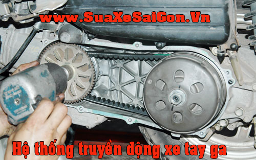 Hệ thống truyền động xe tay ga