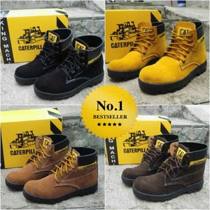 Distributor Sepatu Caterpillar Safety Boots jakarta bandung semarang surabaya