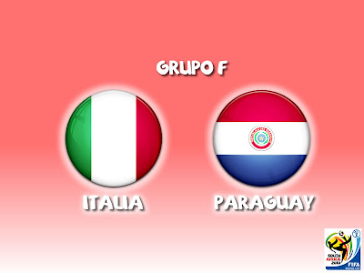 Italia vs Paraguay Grupo F