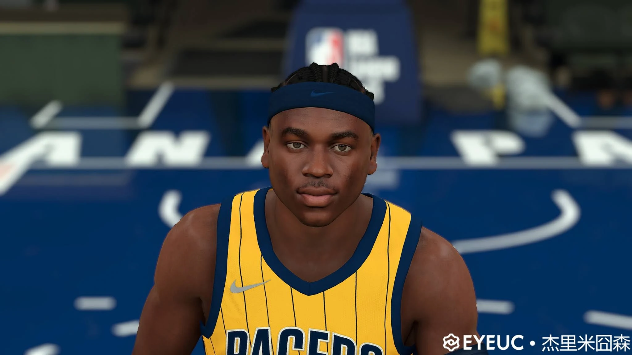 NBA 2K21 Aaron Holiday Cyberface