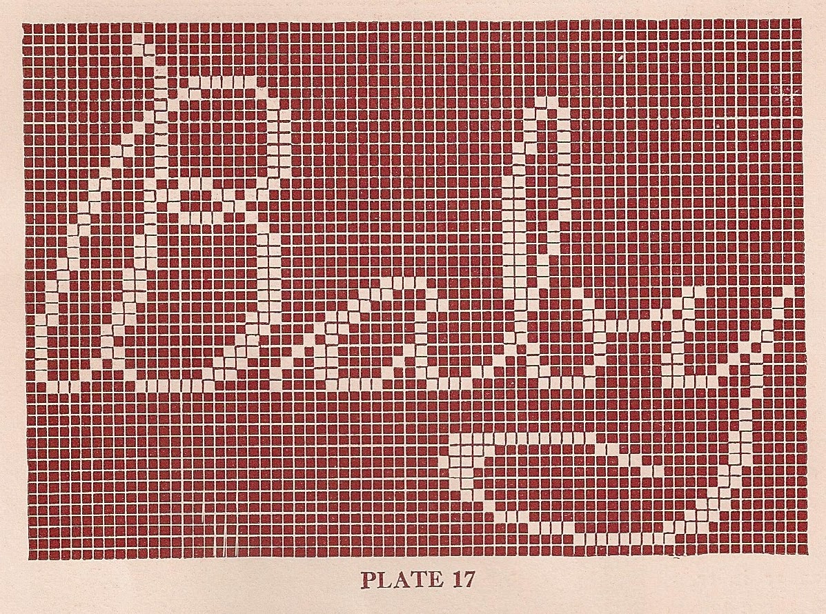 Download Sentimental Baby: Free Cross Stitch or Filet Crochet Patterns for Baby