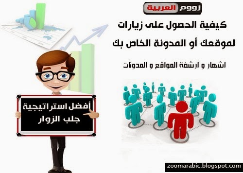 كيفية الحصول على زيارات لموقعك أو المدونة الخاص بك