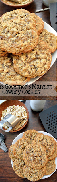Texas Governor's Mansion Cowboy Cookies