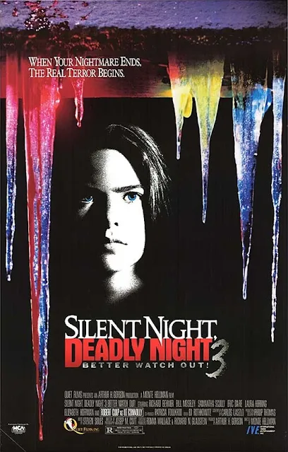 Cine Cuchillazo Silent Night, Deadly Night 3: Better Watch Out! 1989 Monte Hellman Castellano Latino Inglés Subs Subtítulos Subtitulada Español VOSE MEGA Película