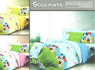 sprei anak motif miki soulmate