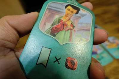 Merchants of Dunhuang 敦煌商豪 桌遊 角色卡使用的特別紋理材質