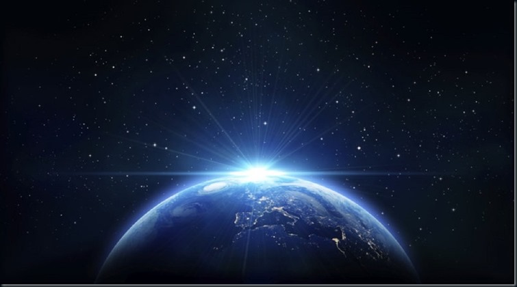 earth rising