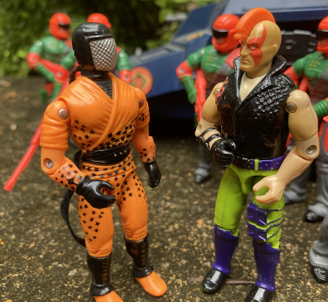 1993 Ninja Force Slice, Zartan, Flak Viper, Detonator