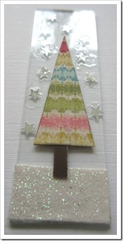 Microscope Slide Christmas Tree Decoration 2