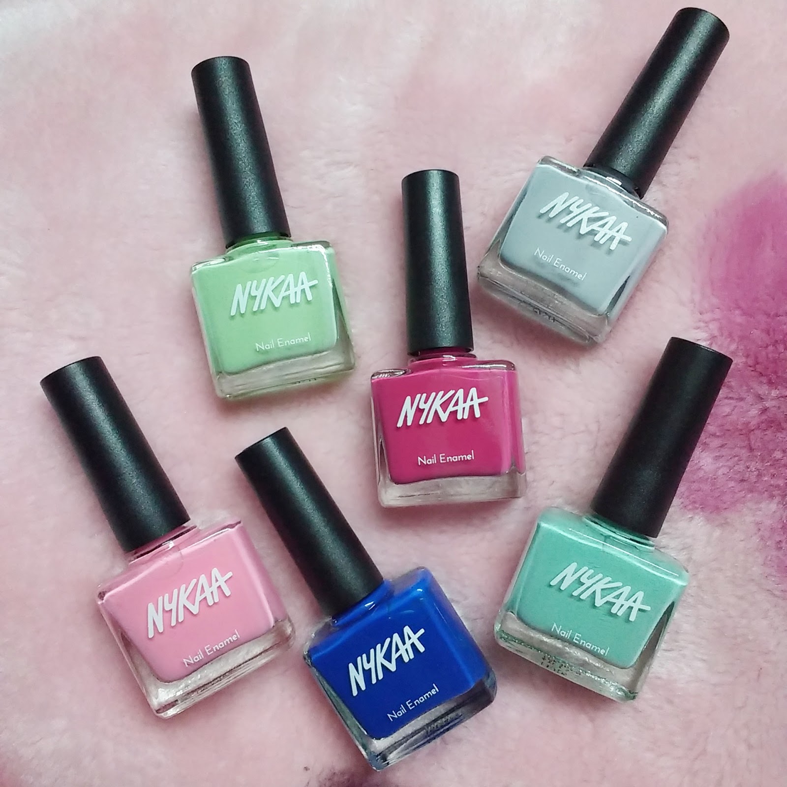 New Launch: Nykaa Breathable Nail Enamel - Crazy about Colors