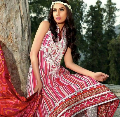 Shariq Farah Leghari Eid Collection 2015 Best Eid Lawn 