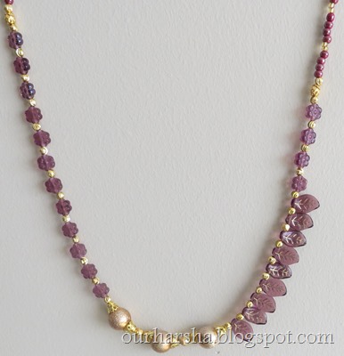 Amethyst Glass  Beads Jewelry (10)