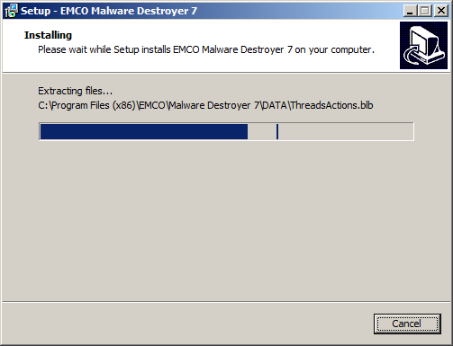 تحميل وتثبيت وشرح برنامج emco malware destroyer 7