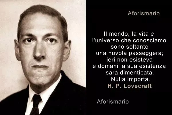 Foto di H. P. Lovecraft