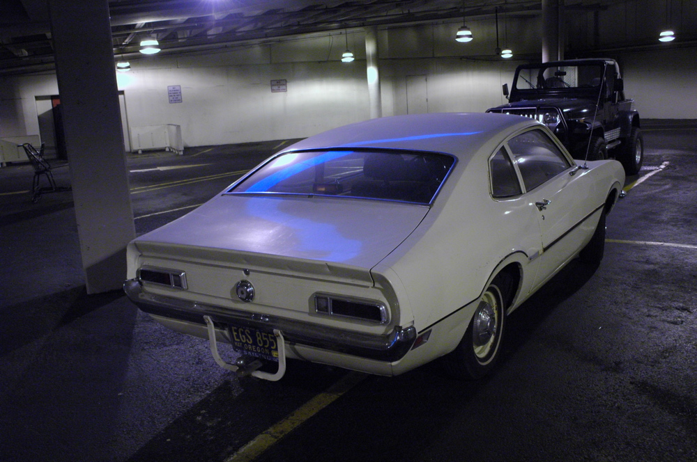 Magical Parking Spot 1970 Ford Maverick Parking spot previously occupied