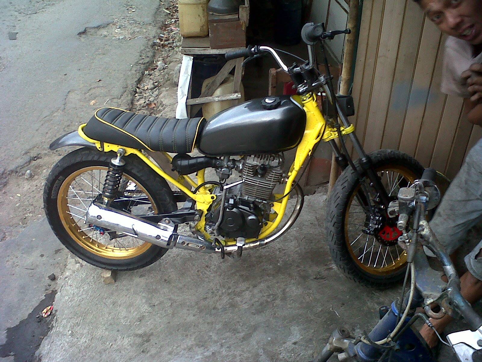 Modifikasi Jap Style Gl Pro Neotech Sasis Rx King BENGKEL