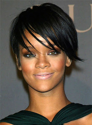 rihanna short hairstyles