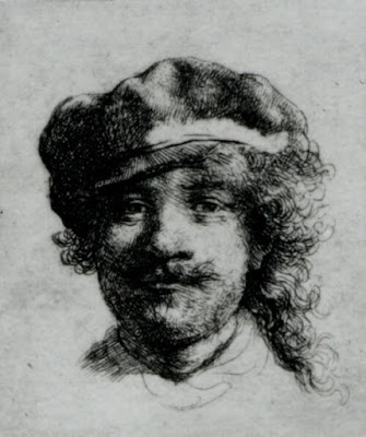Rembrandt van Rijn, "Portrait of the artist as a young man"