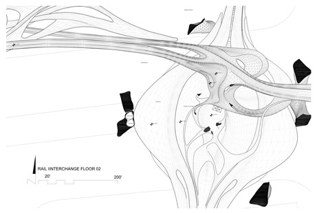 Rail Interchange Floor 02 Plan