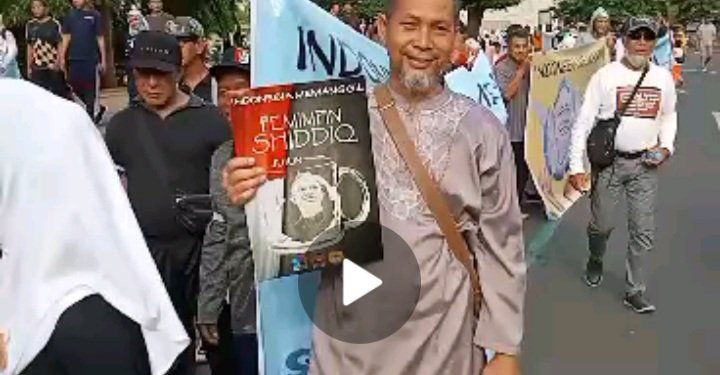 Viral Video Pawai Relawan Anies Baswedan di Kantor Gubernur Jawa Tengah