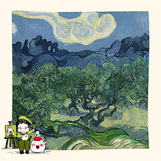 Olive tree van Gogh