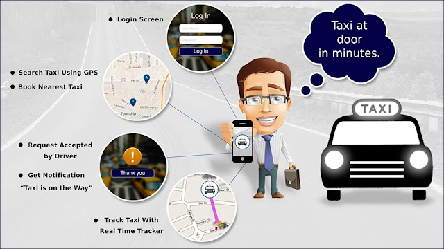 Track Taxi by GPS