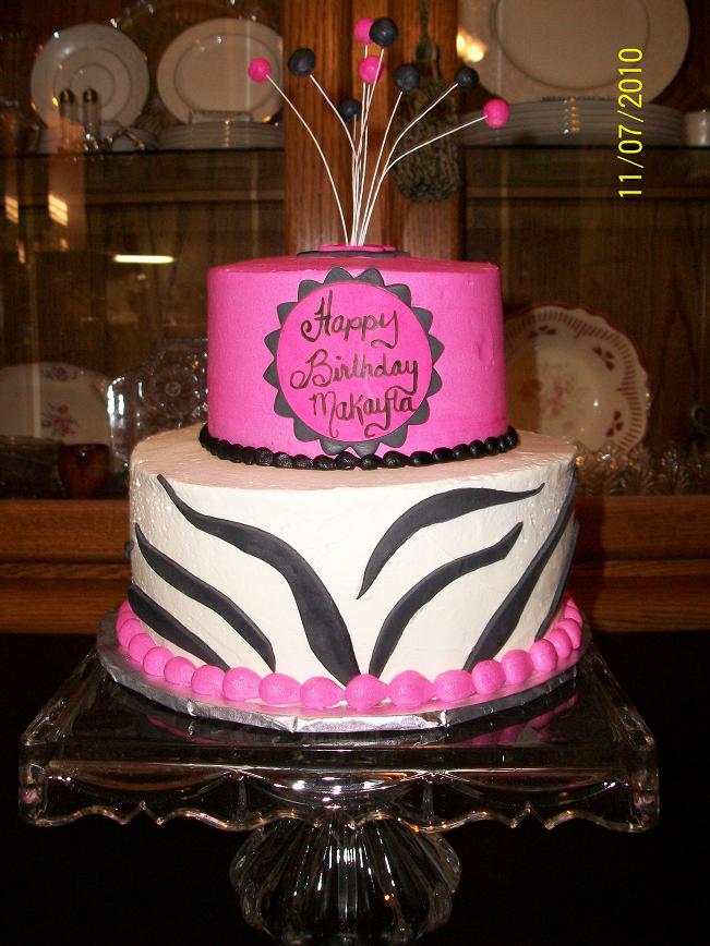 pink and white zebra cake. pink and white zebra cake. Hot Pink Zebra Stripes Cake