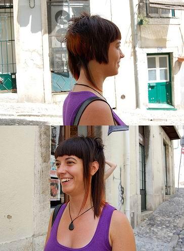 blunt bangs hairstyle. with lunt bangs hairstyle